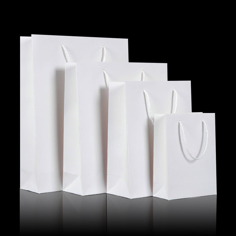 Handheld Cowhide Christmas Gift Bag - Customizable Home Packaging