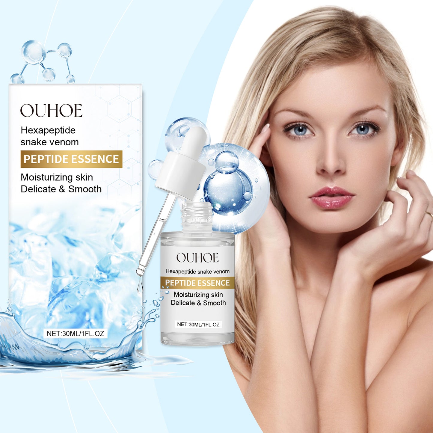 Polypeptide Firming Face Serum - Anti-Aging Hydrating Skin Treatment