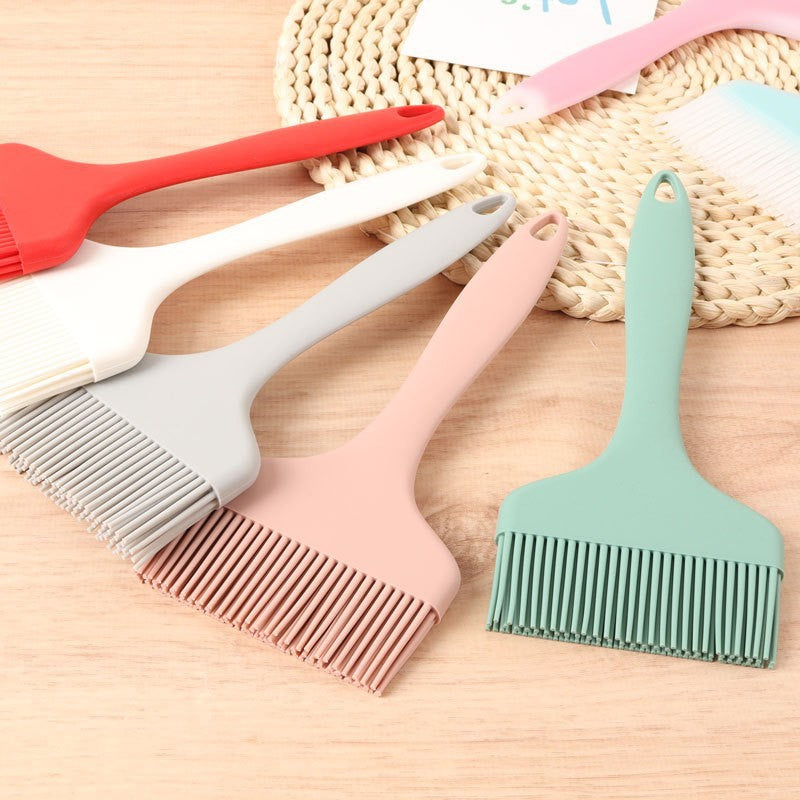 Silicone Barbecue Brush Set for Cooking & Baking - Heat Resistant Oil Brushes