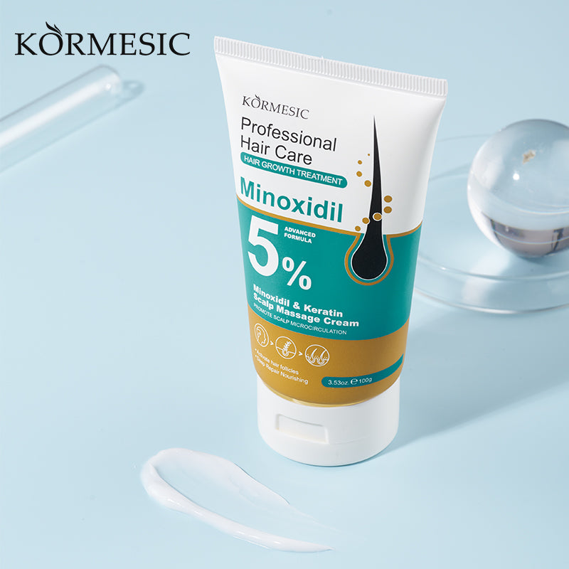 Minoxidil & Keratin Scalp Massage Cream - 100g