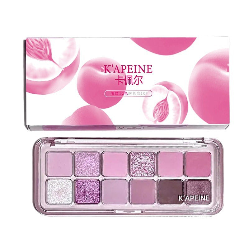 Versatile Eye Shadow Palette with 12 Colors for Makeup