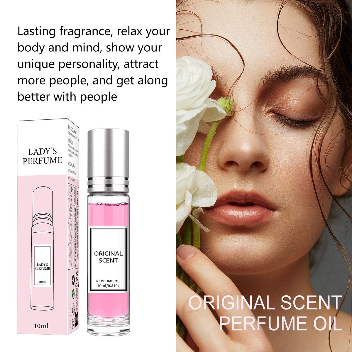 Women's Perfume Spray - Fresh, Light & Long-Lasting 8.8ml