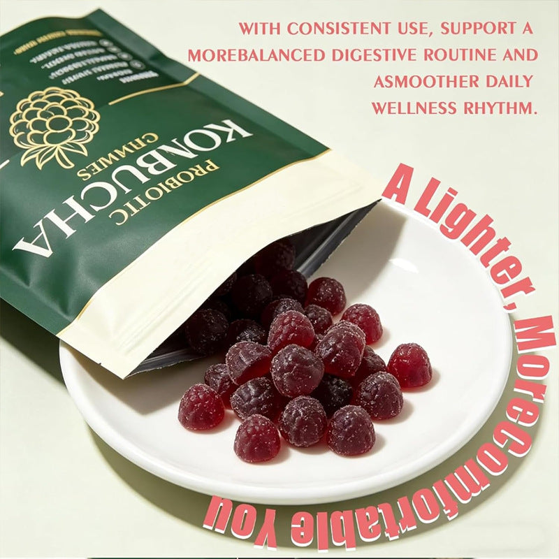 Kombucha Gummies 60 Pieces Per Bag