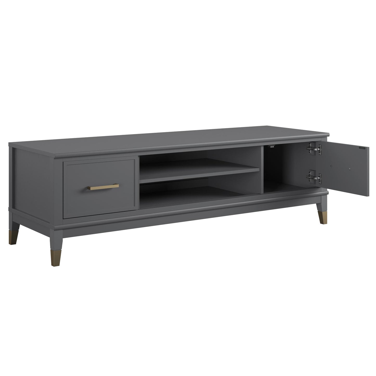 Westerleigh TV Stand for TVs Up to 65" - Dark Gray