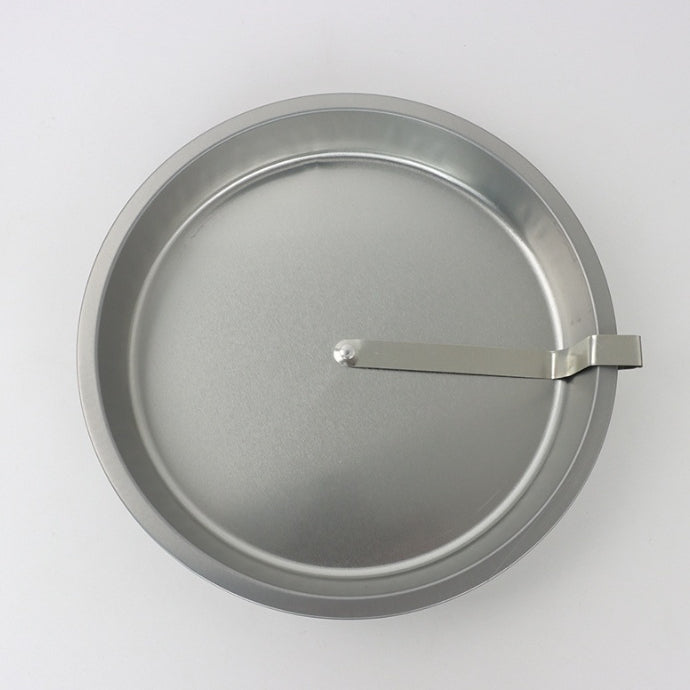 Round Cake Pan Baking Mold - 25x25x3.5cm Non-Stick Tinplate