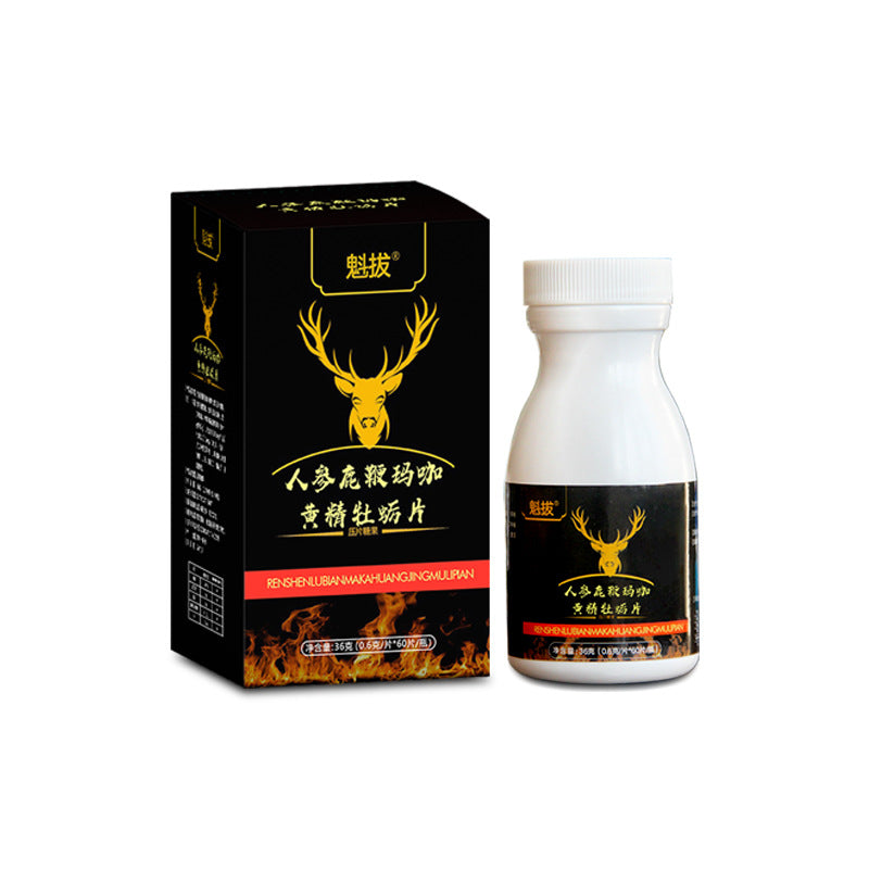 Ginseng Deer Pizzle Maca Oyster Peptide Tablets
