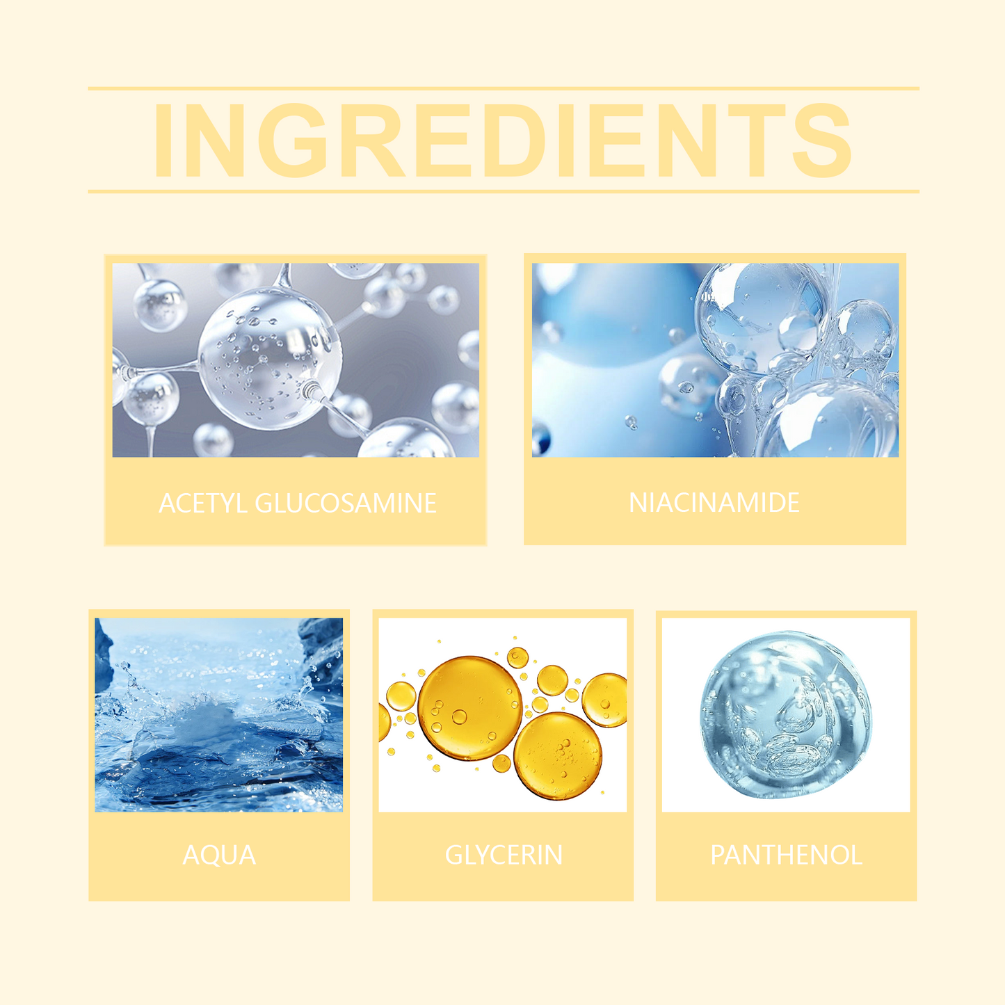 Nicotinamide Brightening Face Serum - Moisturizing & Hydrating Essence, 30ml