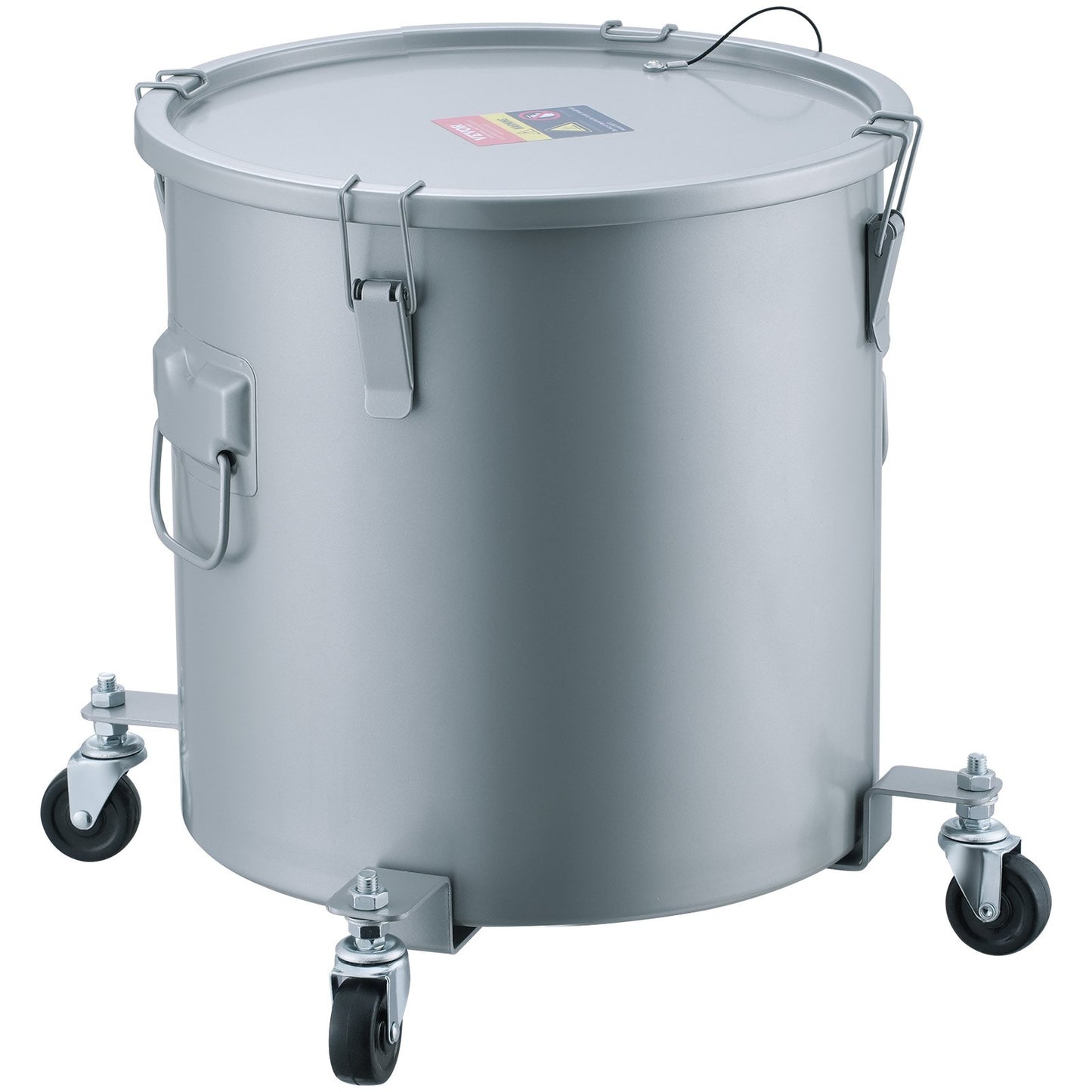 8-Gallon Fryer Grease Bucket with Caster and Lid