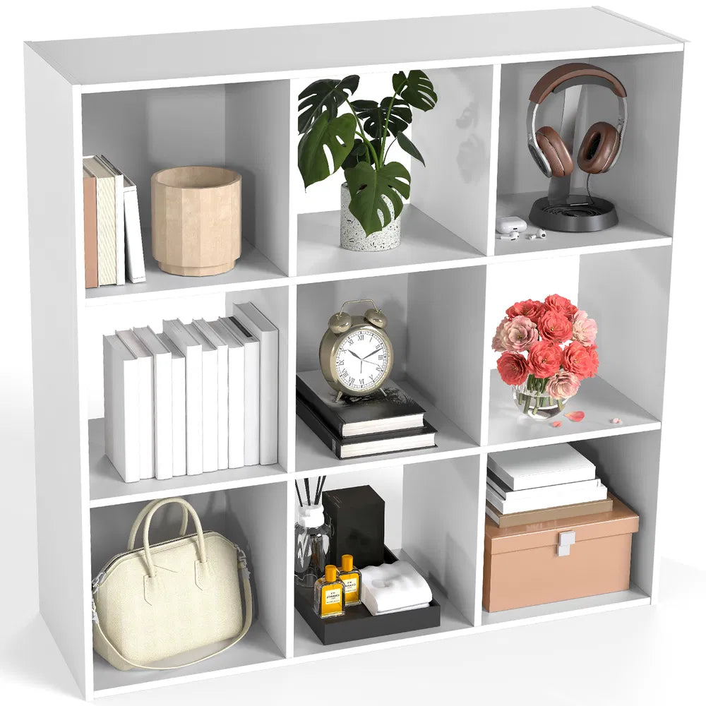 Cube Storage Organizer - Open Bookshelf With Removable Back Panels,