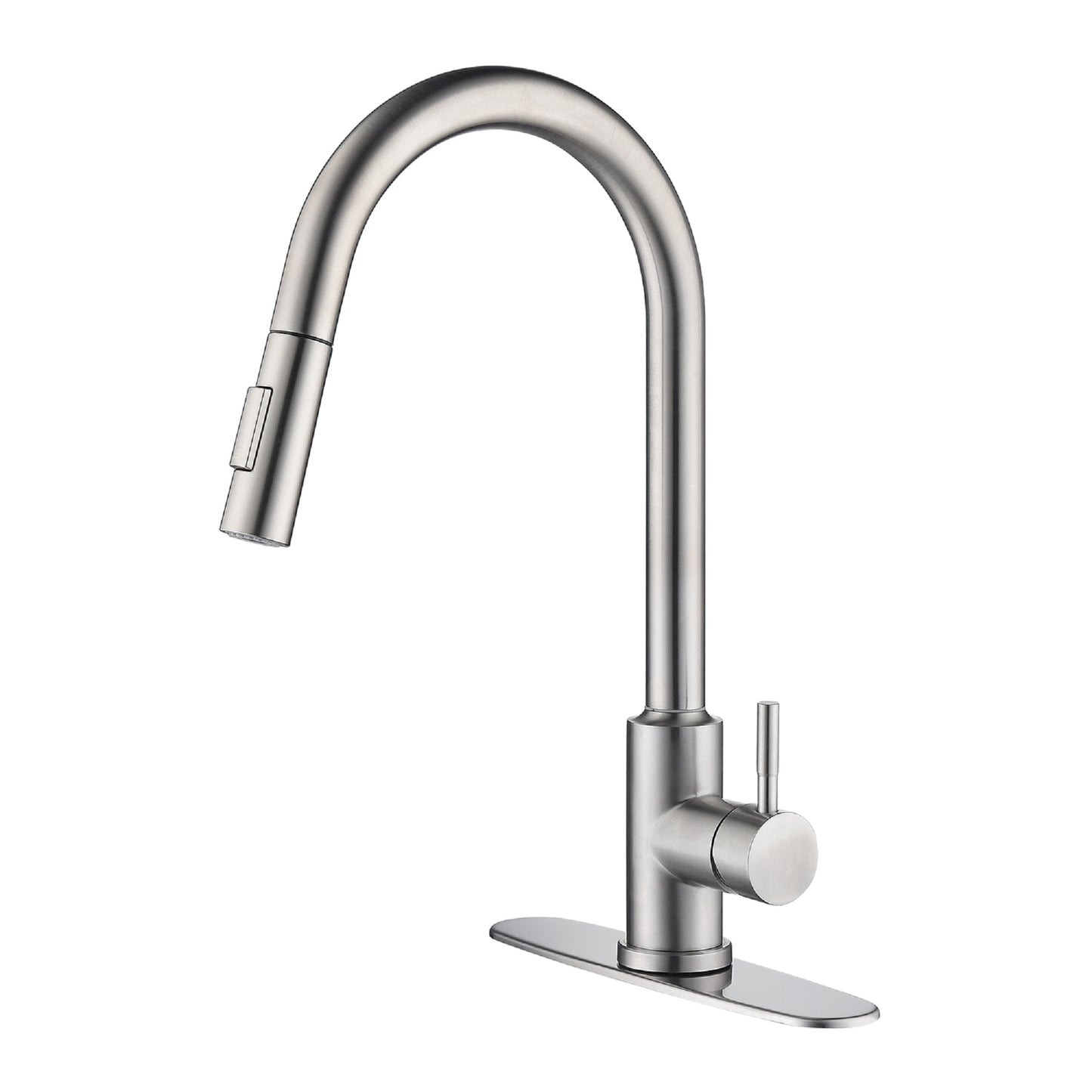 Touch Kitchen Faucet with Pull Down Sprayer - Brushed Nickel