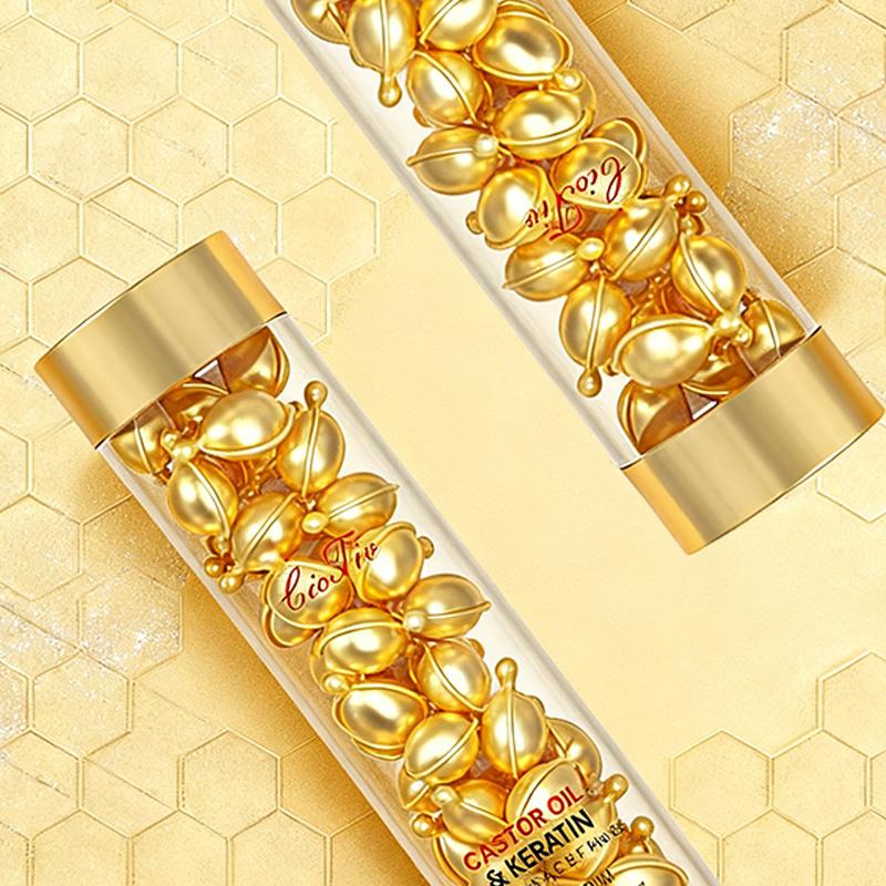 Portable Hair Oil Capsules - Travel-Friendly Nourishing Hair Treatment