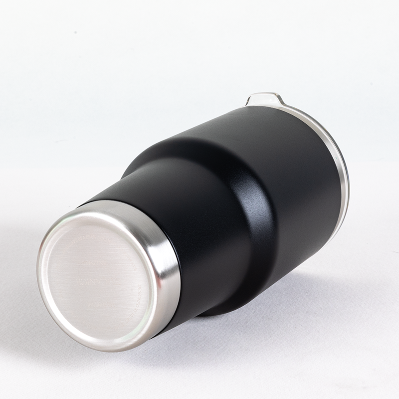 30oz Double Wall Stainless Steel Travel Tumbler with Detachable Splash-Resistant Slider Lid