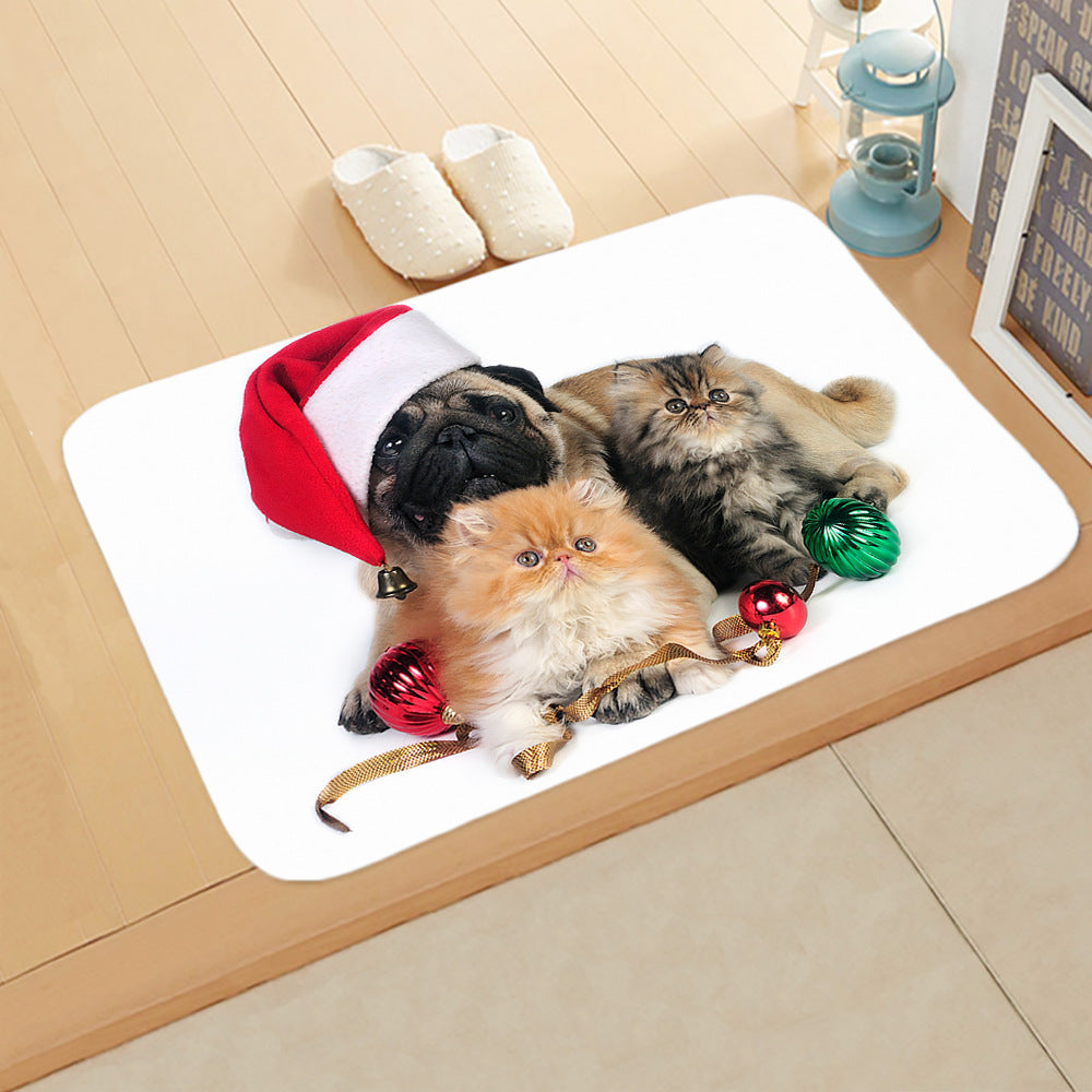 Non-slip Absorbent Carpet Floor Mat for Bedroom Bathroom Home - 40x60cm