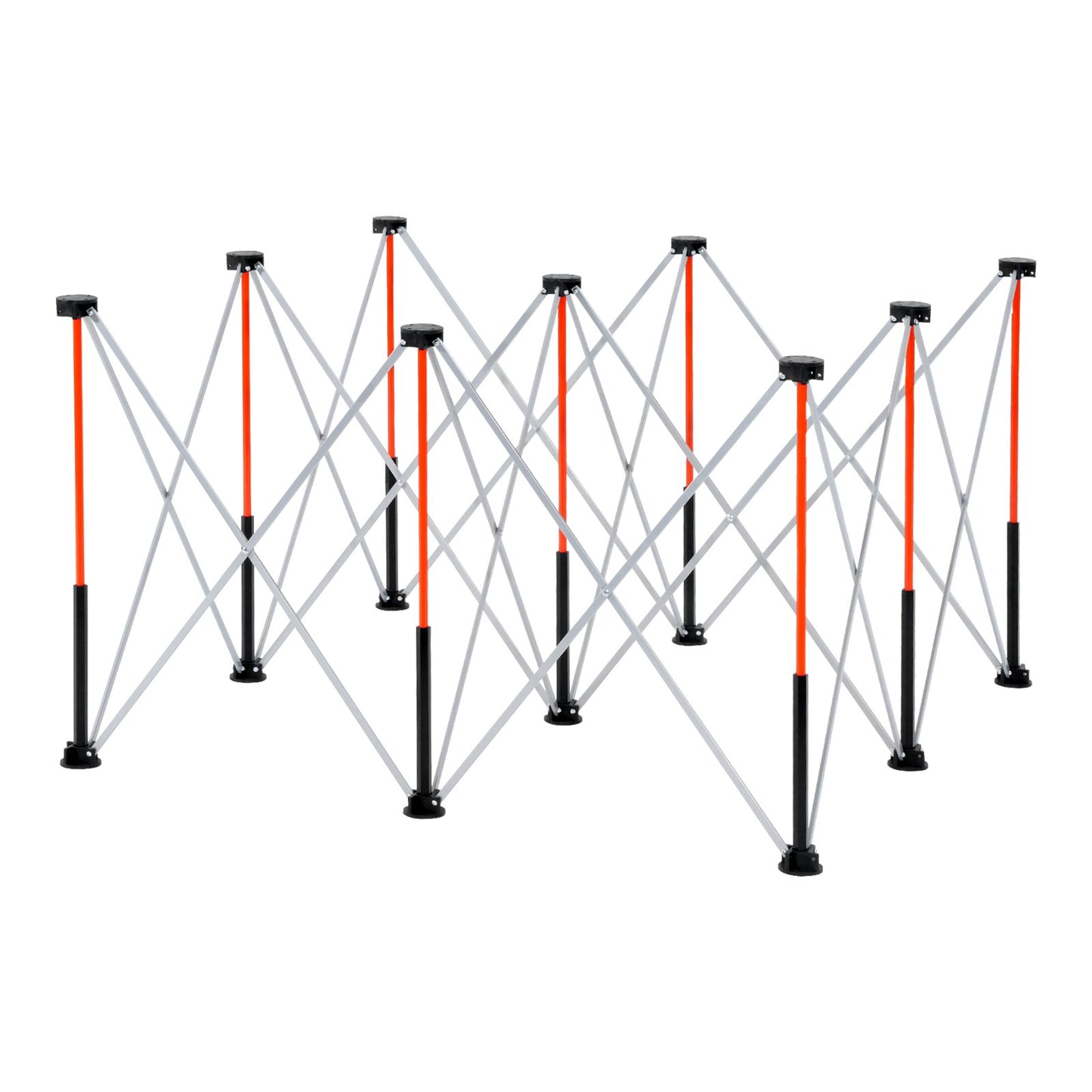 Portable Folding Workstand with 3500lbs Capacity - Collapsible Aluminum Support