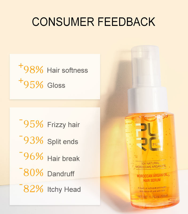 Hair Oil with Essential Oils - 50ml Bottle