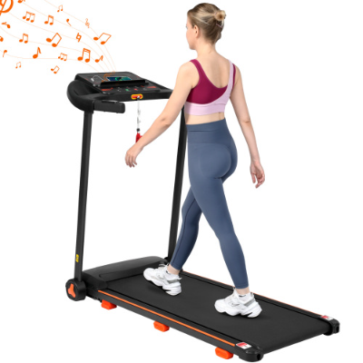 Folding Treadmill for Home - 2.5HP, Bluetooth Speaker, 300lbs Capacity
