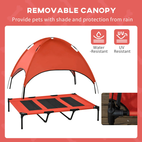 Cooling Dog Bed Cot - Pet Cot for Comfort & Rest
