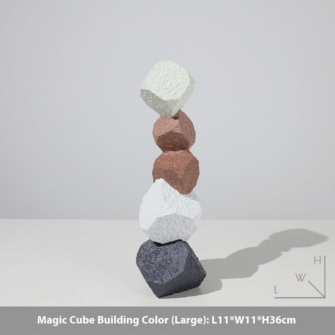 Abstract Resin Sculpture Decorations for Home & Garden - Multiple Styles