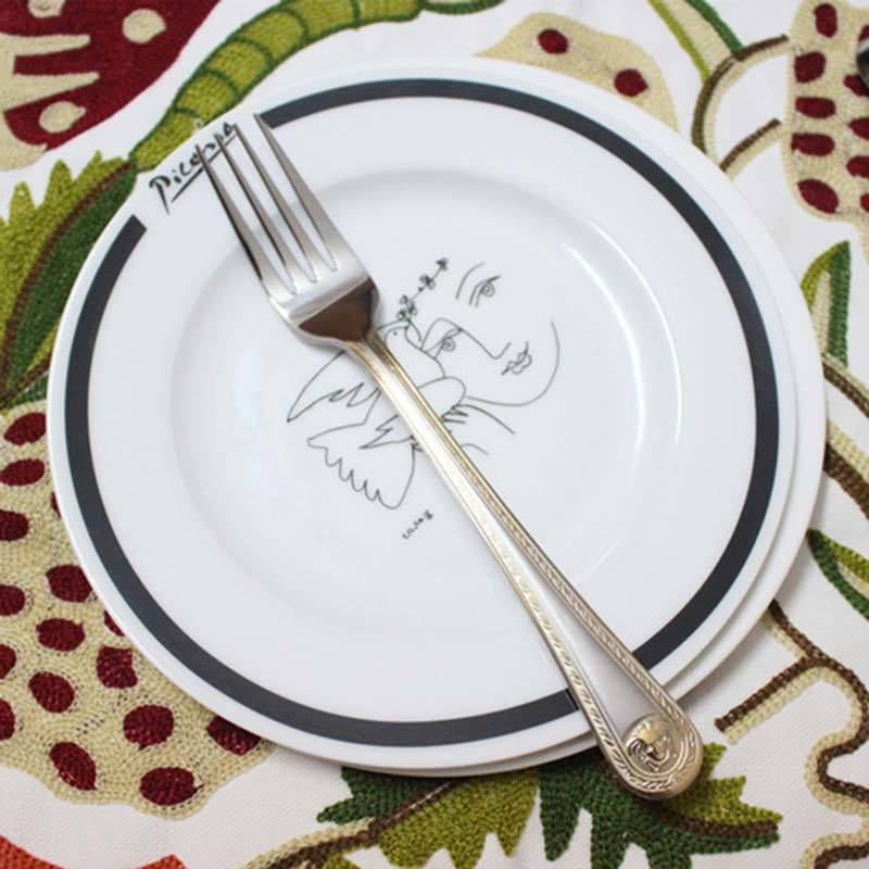 Western Food Set of 4 Stainless Steel Cutlery Knife Fork Spoon