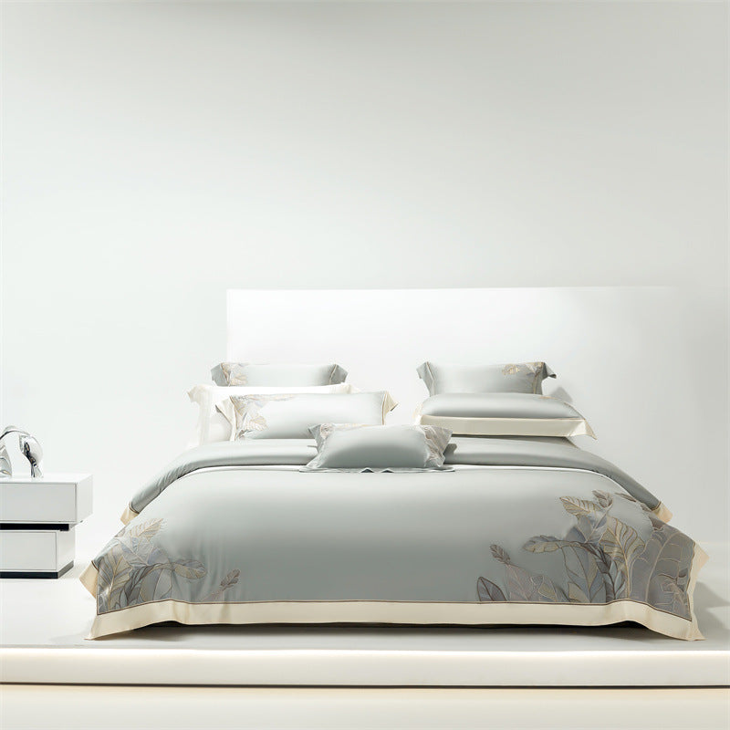 4-Piece Tencel Ice Modal Bedding Set - Soft, Breathable, Hypoallergenic