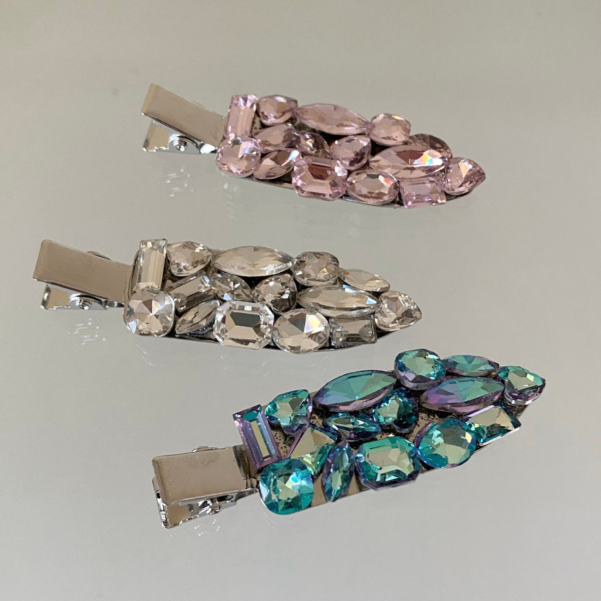 Rhinestone Hair Clip Barrette - Fairy Style