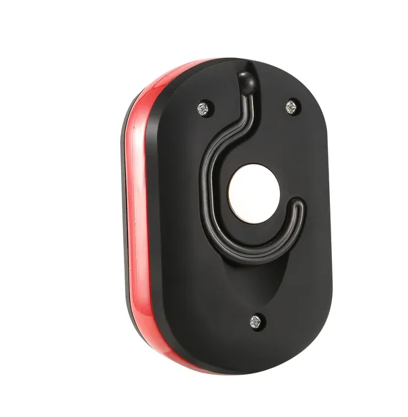 Portable Magnetic Work Light with Hang Hook 27 LEDs for Camping Hiking Emergency - Red