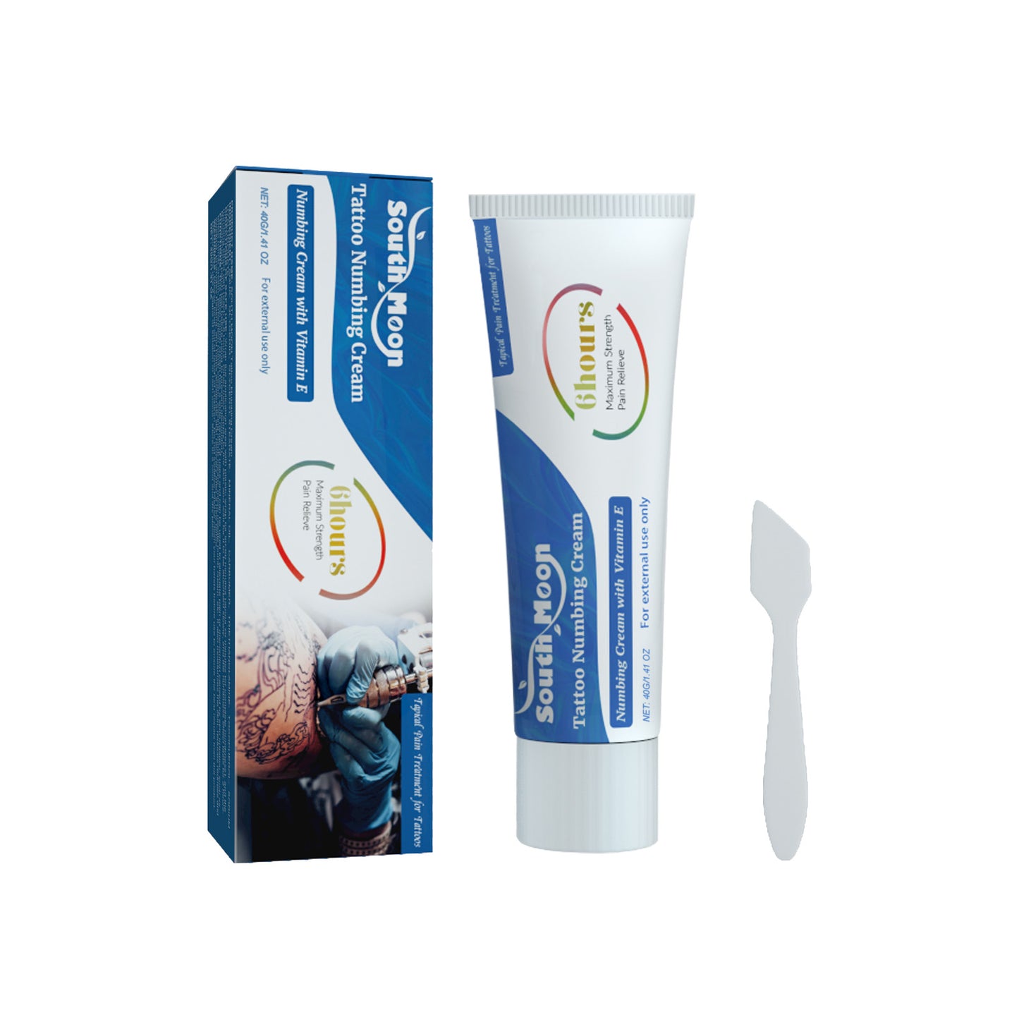 Tattoo Numbing Cream - Pain Relief & Skin Repair Moisturizer