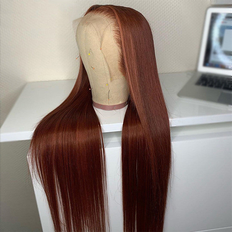 Pre-drawn Lace Wig with Baby Hair - Natural Style, 12 Inch