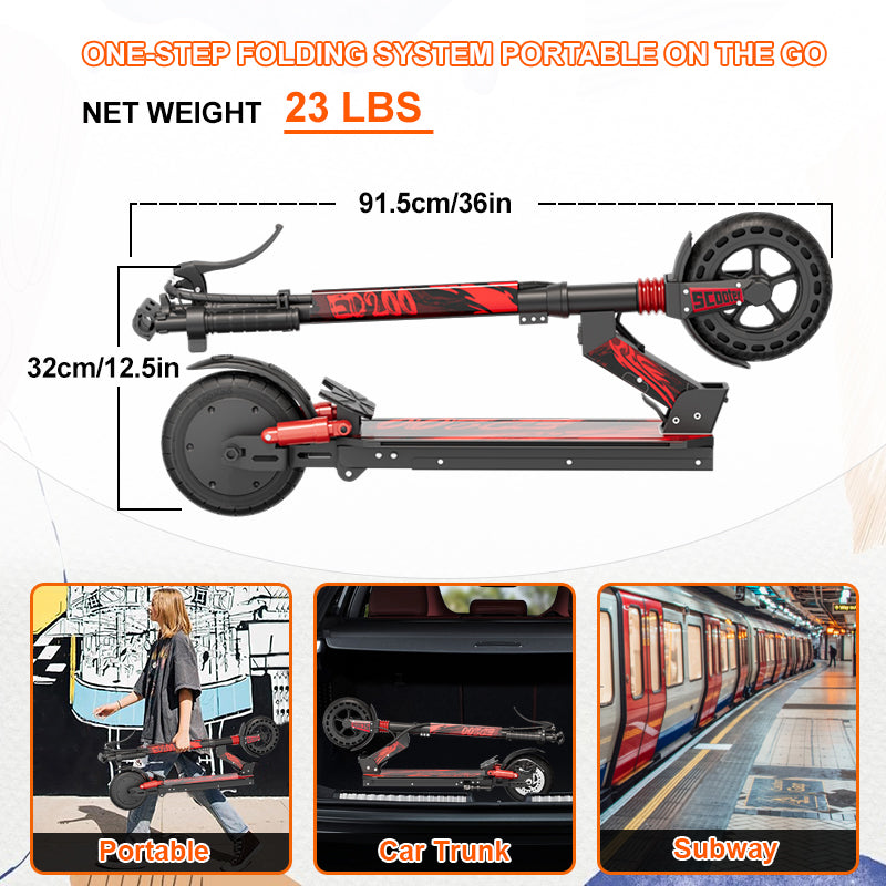 Electric Scooter for Teens - High-Performance, Lightweight Design