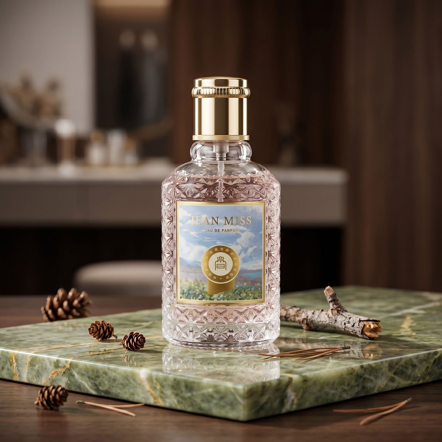 Women's Floral Fruity Perfume Spray - 50ml Long-Lasting Fragrance