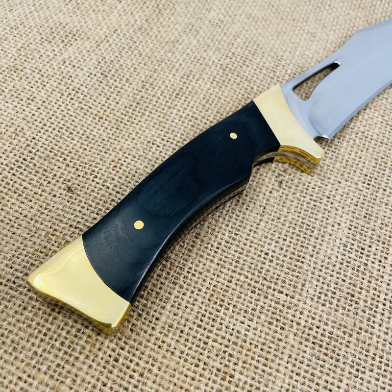 Survival Knife Fixed Blade Outdoor Self-Defense & Life-Saving Tool
