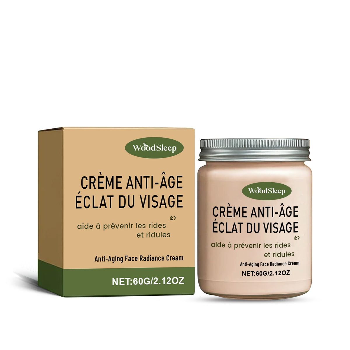 Anti-Aging Face Radiance Cream 60G - Nourishing Skin Care for Youthful Glow