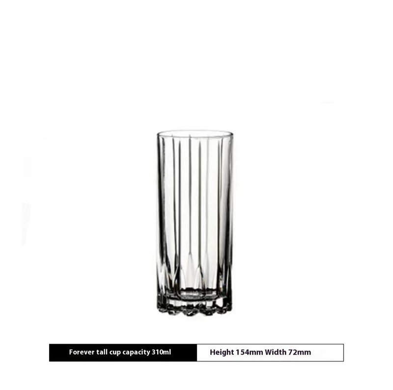 Crystal Glass Whiskey and Liquor Water Juice Cup - Multiple Sizes