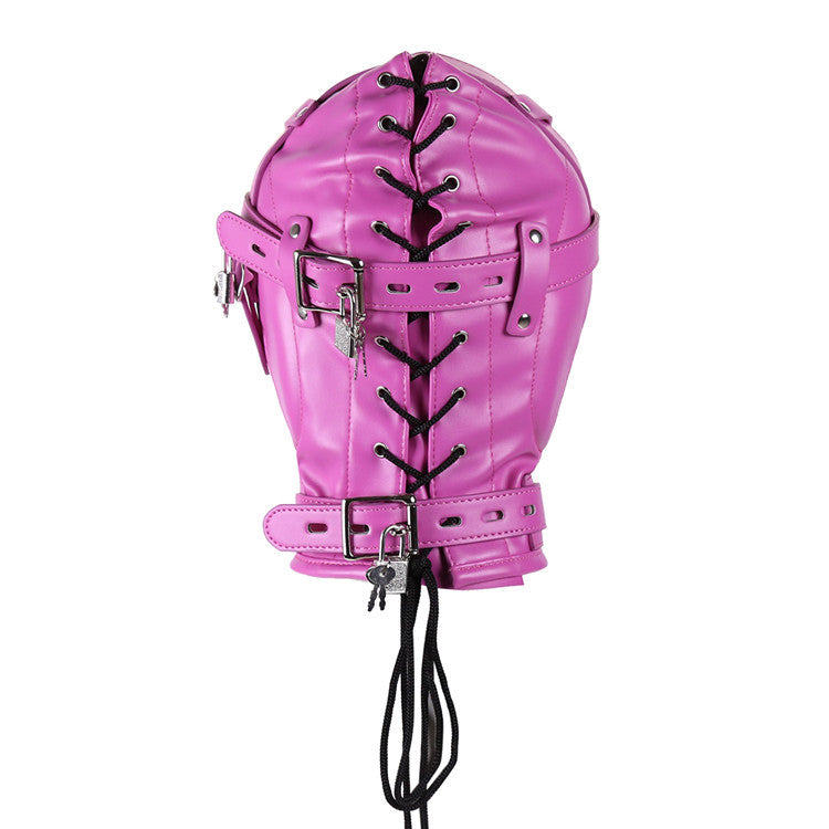 Adult Headgear and Costume Set for Restraint and Role Play