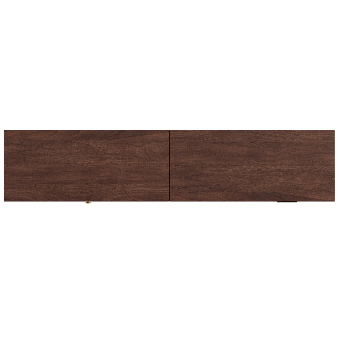 70-Inch Mid Century Modern TV Stand with Glass Sliding Doors