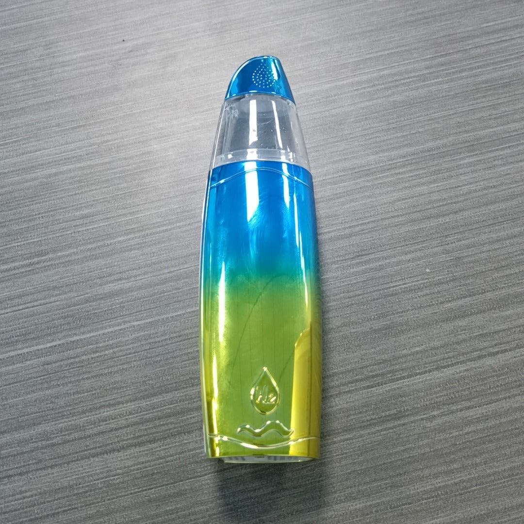 USB Rechargeable Facial Steamer - Hydrogen Water Spray for Hydrating Skin - Peacock Blue