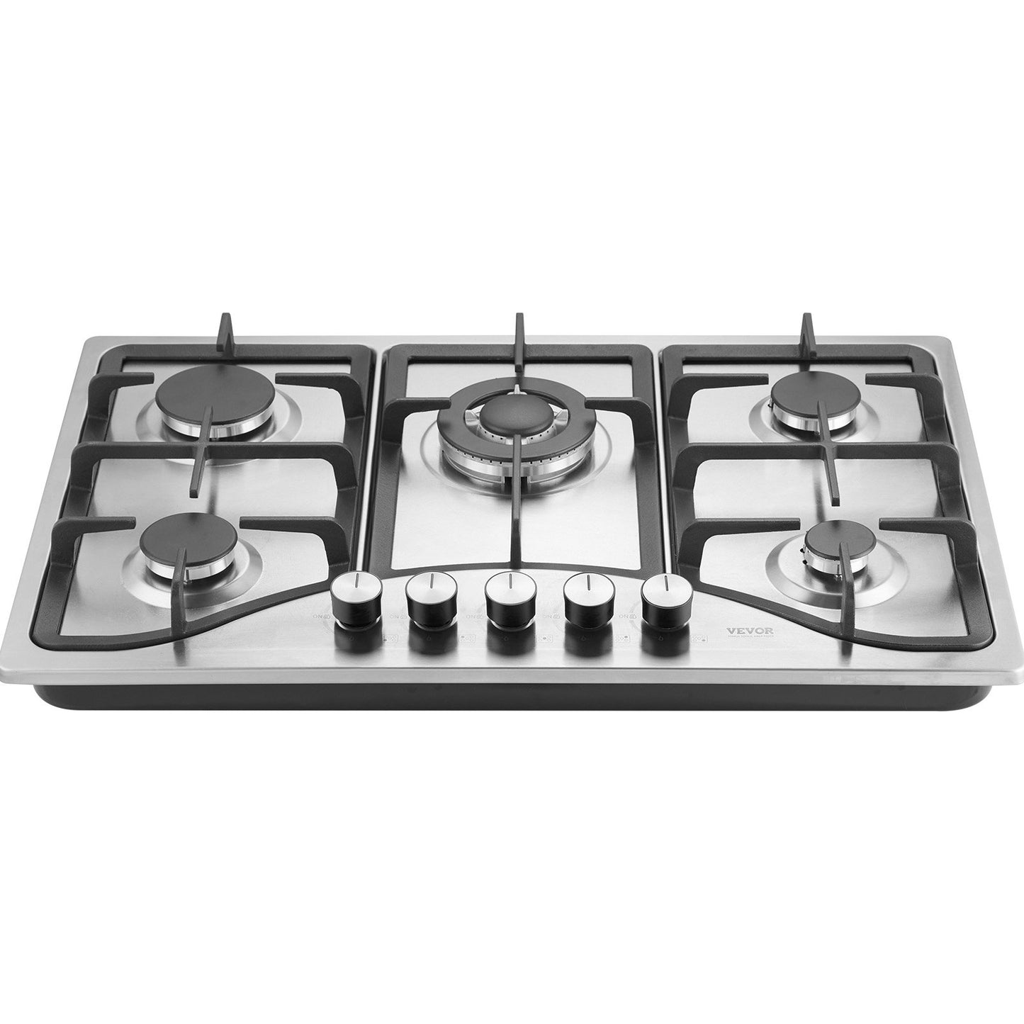 30-Inch Gas Cooktop with 5 Burners - Built-in Stainless Steel