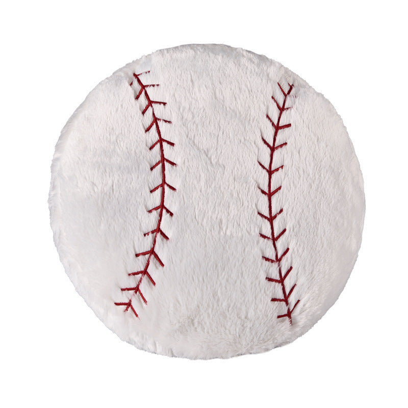 Football Cushion Pillow for Leaning - Plush Winter Home Decor