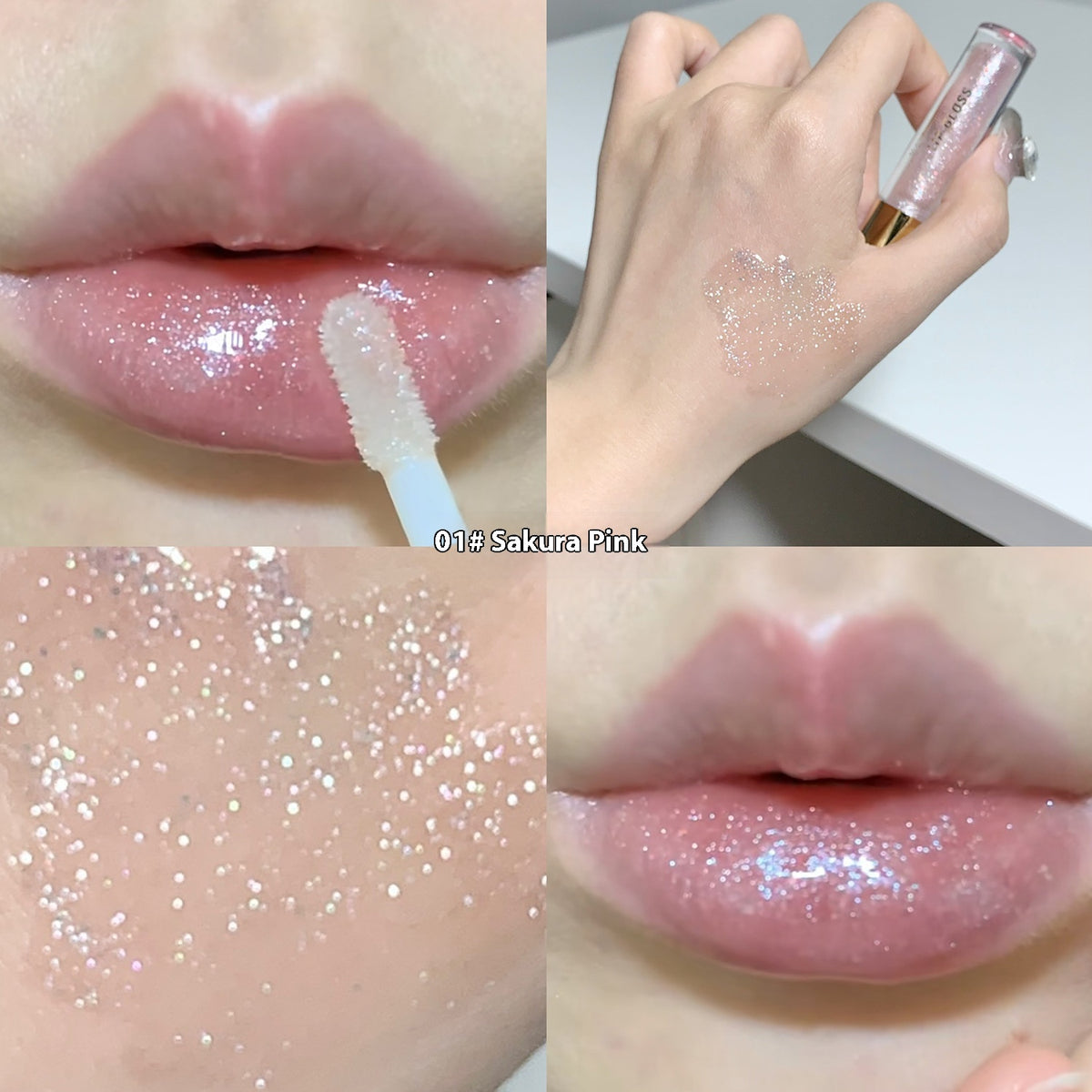 Moisturizing Lip Gloss Water Light Mirror Lip Lacquer - Rich & Hydrating