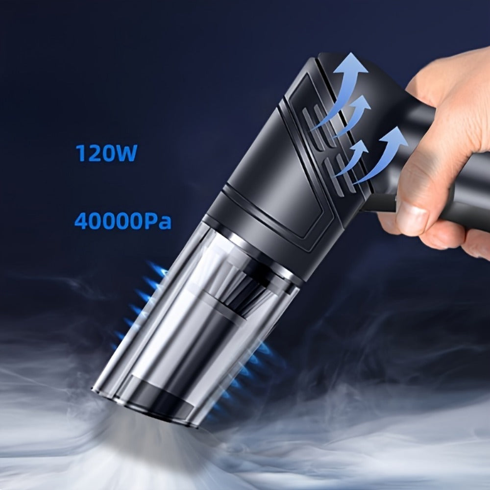 Wireless Handheld Car Vacuum Cleaner with Strong Suction and Folding Design