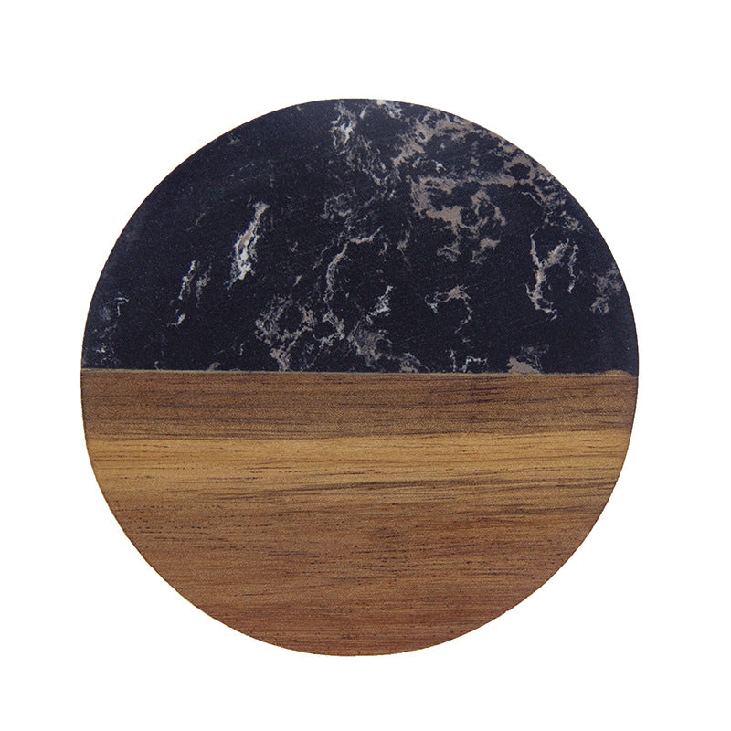 Heat-Resistant Marble Cup Coaster Pad for Dinnerware - Modern Style