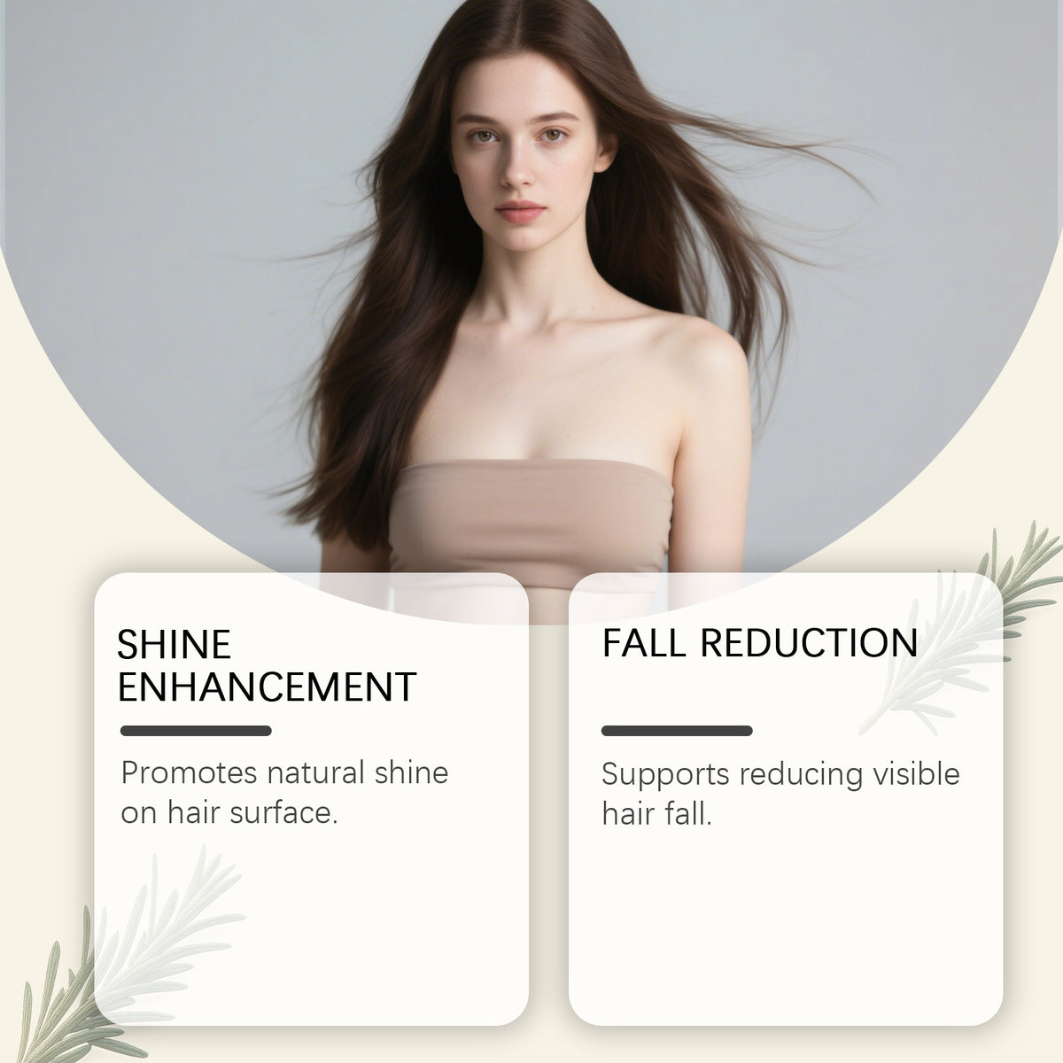 Rosemary Amino Acid Volumizing Shampoo - 100ML Hair Care for Thickening