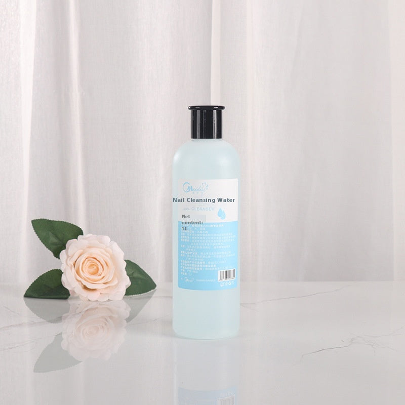 Nail Art Press Bottle Cleaning Solution for Nail Removal & Care - 1000ml