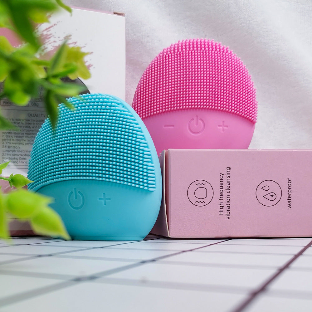 Ultrasonic Facial Cleansing Brush - Pore Shrinking & Skin Refreshing Device