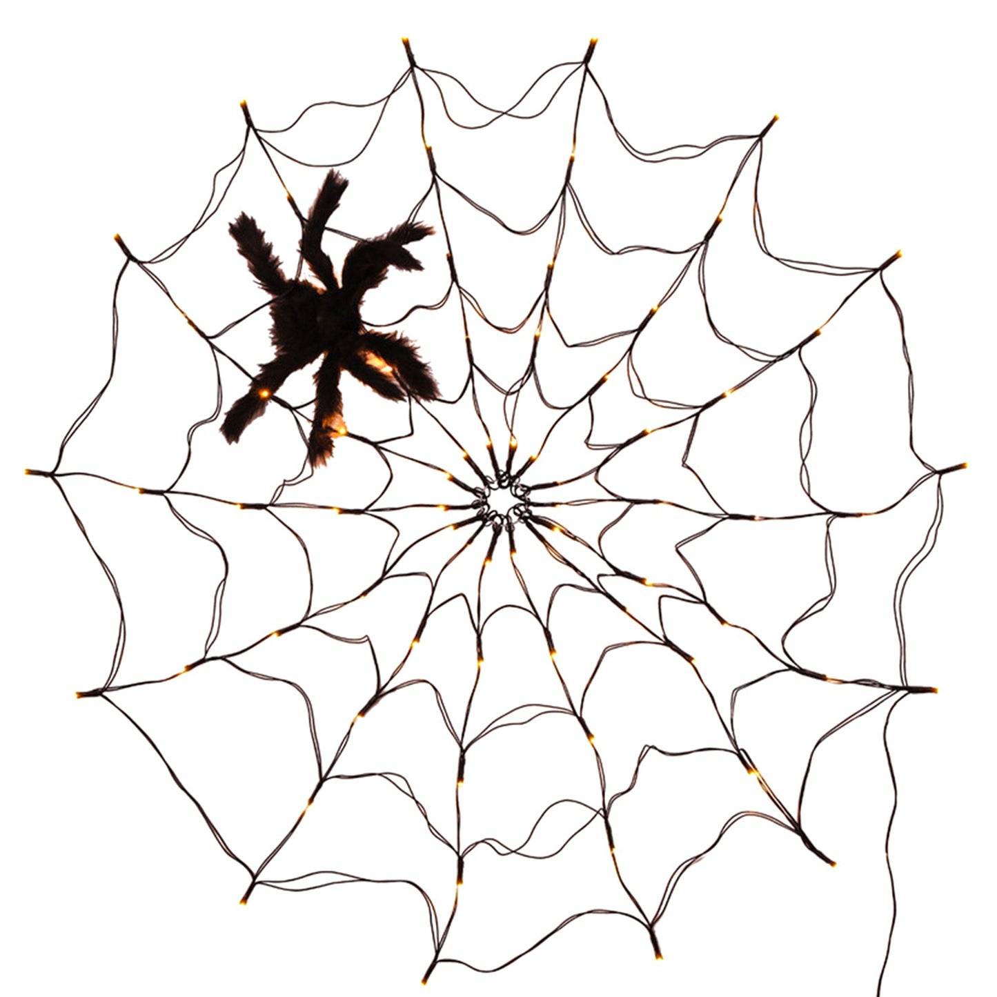 Halloween Spider Web Light with Remote Control - 70 LED, 8 Modes
