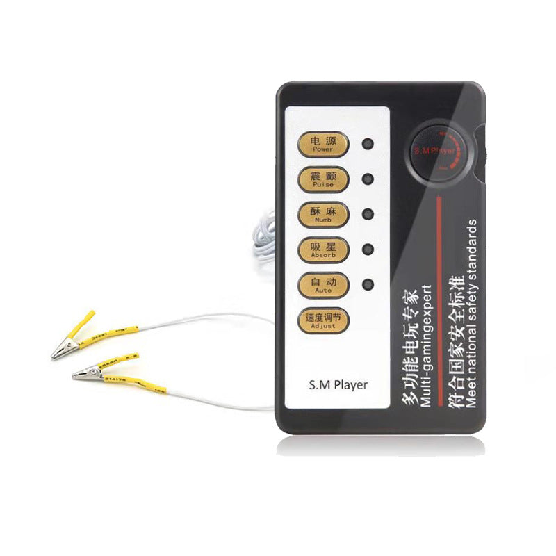 Electric Shock Nipple Clamp Pulse Therapy Toys for Adult Wellness