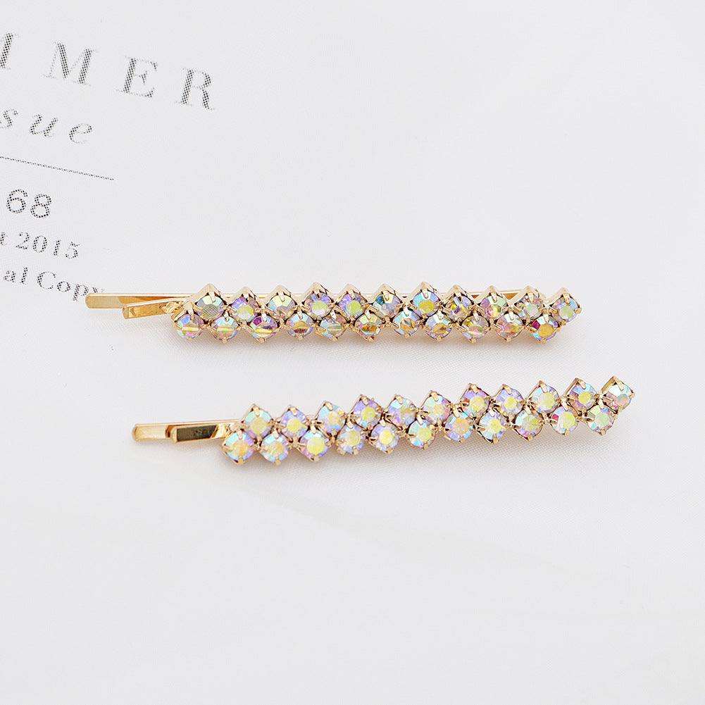 Rhinestone Hairpin Headdress for Women - Elegant Hair Accessory