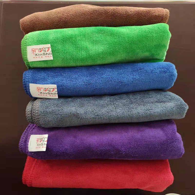 Large Microfiber Car Wiping Towel 450g Thick Fiber for Auto Cleaning