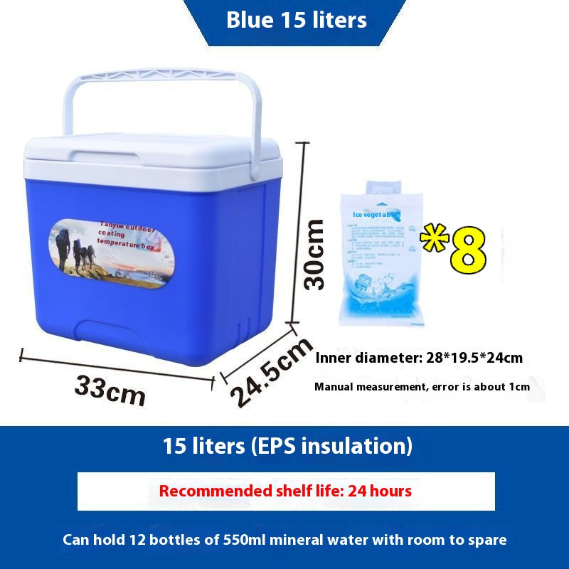 Outdoor Refrigerator Storage Bag - Household Cooler Insulated Box