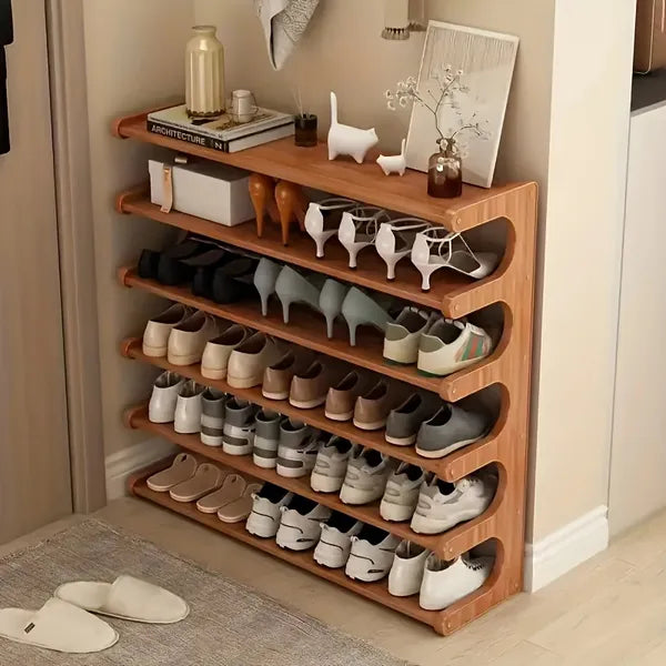 Multi-Layer Shoe Rack - Space-Saving Storage Solution